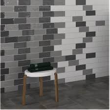 Alfaro Gris Grey Matt Brick Effect Wall