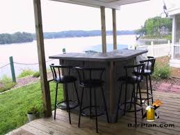 Backyard Bar Plans Easy Home Bar Plans