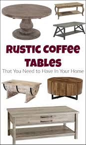 Here, your favorite looks cost less than you thought possible. Rustic Coffee Tables That You Need To Have In Your Home