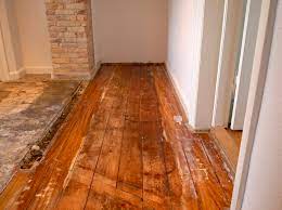 wood floor against water damage