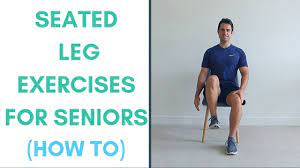 seated leg exercises for seniors
