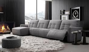 Rosetta Fabric Recliner Corner Sofa