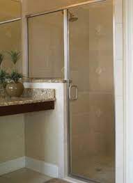 semi frameless glass shower doors