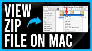 how to view a zip file on mac how to