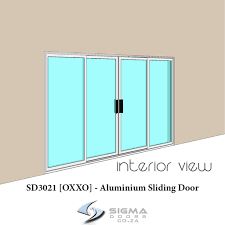 Aluminium Sliding Door Sd3021 Oxxo