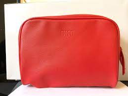 sk ii red color cosmetic bag ebay