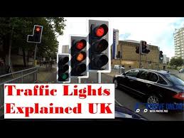 traffic lights in the uk meanings