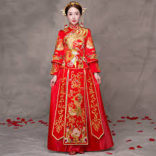 A traditional chinese wedding is a long and complicated undertaking with many rituals and customs to abide a lot of brides choose to wear more than one dress: Traditional Chinese Dress Wedding Off 75 Cheap Price