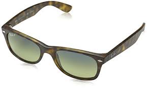 Square shape looks great on round. Ray Ban Rb2132 New Wayfarer Polarized Sunglasses Matte Import It All