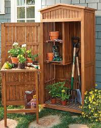 Teak Garden Storage Frontgate