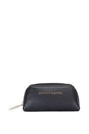 soft grain leather zip coin purse