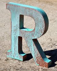 Copper Letters Decorative Letters Diy