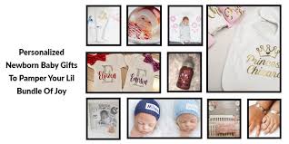 10 personalized newborn baby gifts