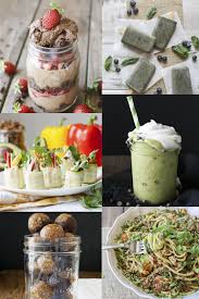 raw food reset meal plan with ping list photo collage