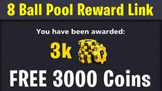 If reward link limit exceeds or not working try again to another account to get rewarded or wait for 24 hours. 16 8 Ball Pool Reward Links Today Ideas Pool Balls 8ball Pool Pool Coins