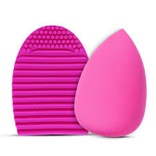 matra silicone makeup brush cleaner egg