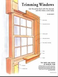 Interior Window Trim Window Trim Windows