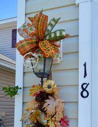 Fall Swag Bow Bow Only Lantern Glitter