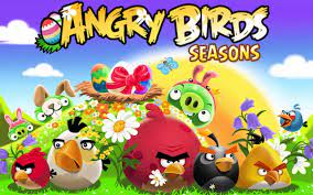 Angry birds game HD wallpaper