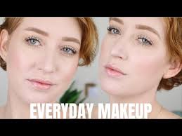 real life everyday makeup tutorial for