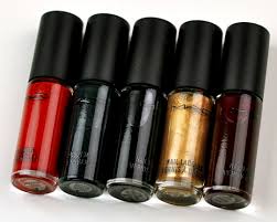 mac 5 little vices nail lacquer