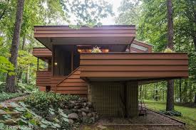 a frank lloyd wright inspired home