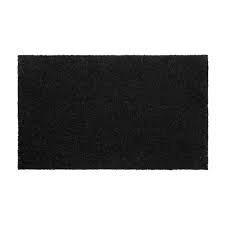 18x30 black coir doormat walmart com