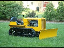 Mini Bulldozer From Lawnmower Parts