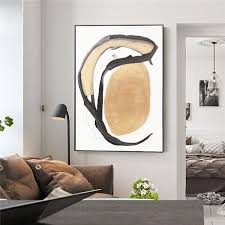 simple abstract art large painting