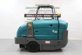 tennant s30 gas lp sel rider sweeper