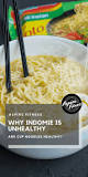 Is mi goreng noodles healthy?