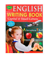 writing book capital small letters