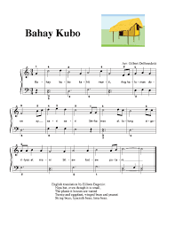 An interval may be described as horizontal, linear, or melodic if it refers to successively sounding tones, such as two ang tagalog ng sunflower ay mirasol. Bahay Kubo Philippines Bahay Kubo Reading Comprehension Passages Music Education