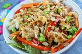 copycat panera y thai salad with