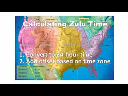 Pilots Guide To Zulu Time Youtube