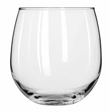 Libbey Stemless 12 Piece Red White