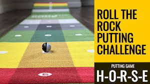 roll the rock putting challenge mat 10