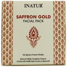 inatur saffron gold glow kit