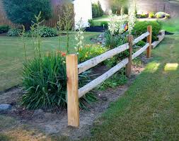 Choose a less expensive fence on the sides where your fence won't be visible from the road. Two Men And A Little Farm Split Rail Fence Features Inspiration Thursday