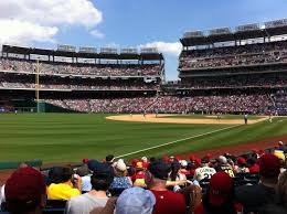 Nationals Park Section 110 Row N Seat 23 Washington