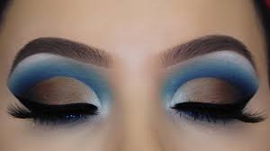 blue brown cut crease tutorial you