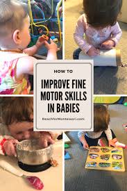 fine motor activities for infants