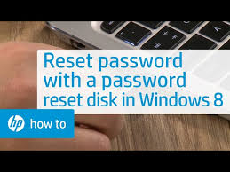 pword reset disk in windows 8