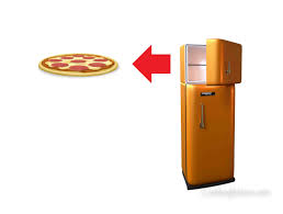 prepare frozen pizza in a toaster oven