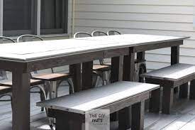 diy outdoor table what to do with