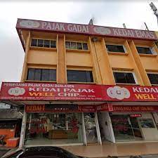 Kedai pajak gadai berlesen sememangnya berbeza dengan kedai pajak gadai tidak berlesen. Kedai Pajak Well Chip Pandan Pawn Shop In Pandan Johor Bahru
