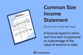 common size income statement definition