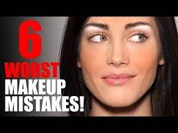 6 worst makeup mistakes beauty