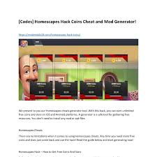 codes homescapes hack coins cheat and