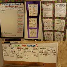 Diy Large Family Organization Charts Chores Behavior